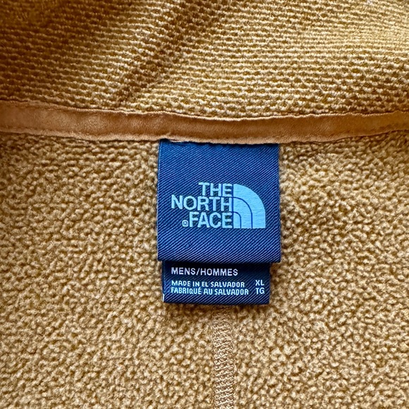 The North Face Mustard Yellow Zip Up Sweater - Picture 2 of 6